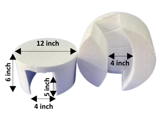 Hollow Dummy for Train tracks