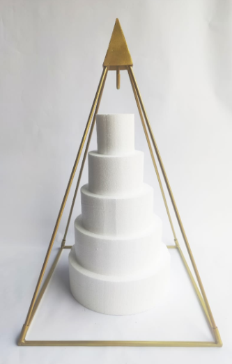 Triangle Chandelier Cake Stand
