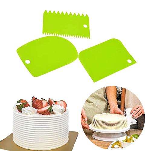 3pcs Plastic Set Comb Scraper