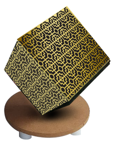 Cube Standing Structure Cake Stand