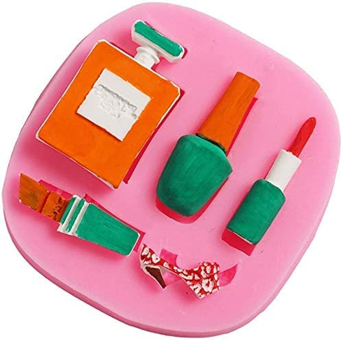 Makeup Theme Fondant Mould
