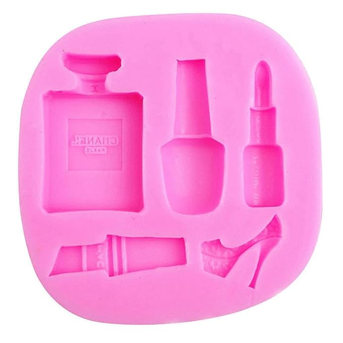 Makeup Theme Fondant Mould