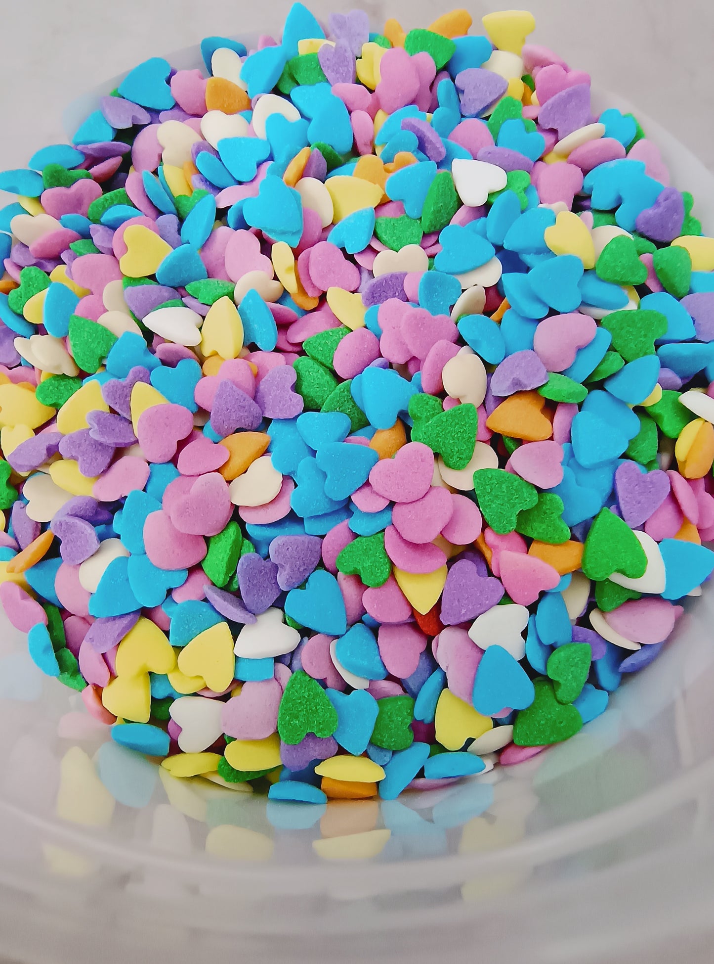 Pastel Hearts Sprinkle Mix