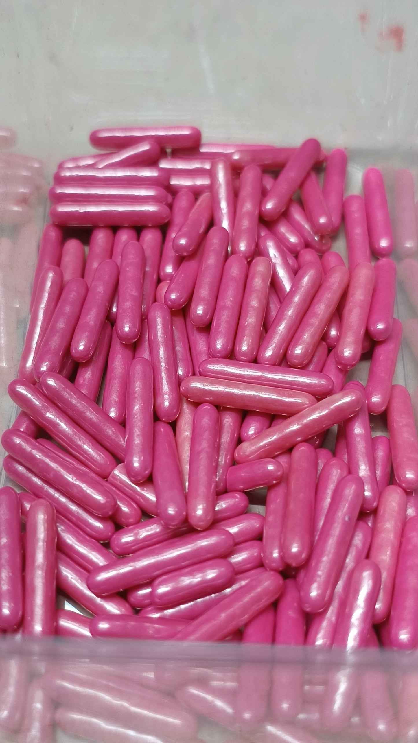 Magenta Pink Rods Sprinkle Mix