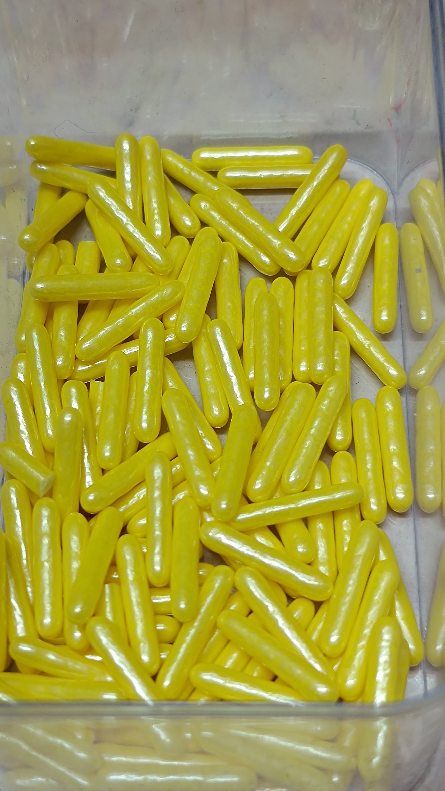 Pastel Yellow Rods Sprinkle Mix