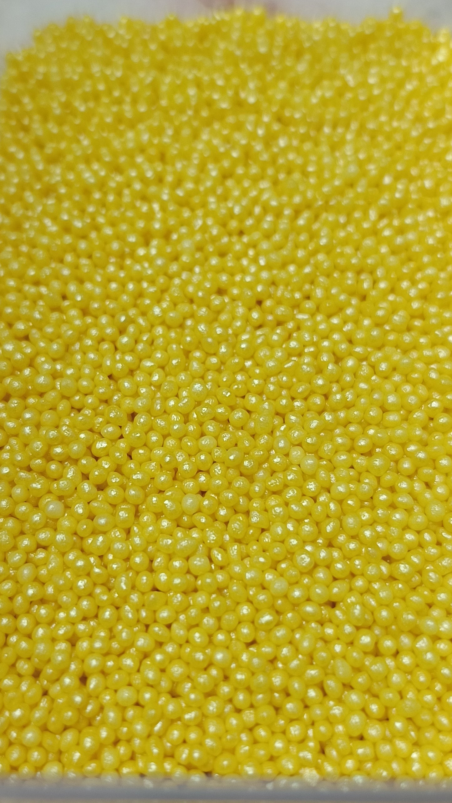 Yellow Mini Pearls Sprinkles