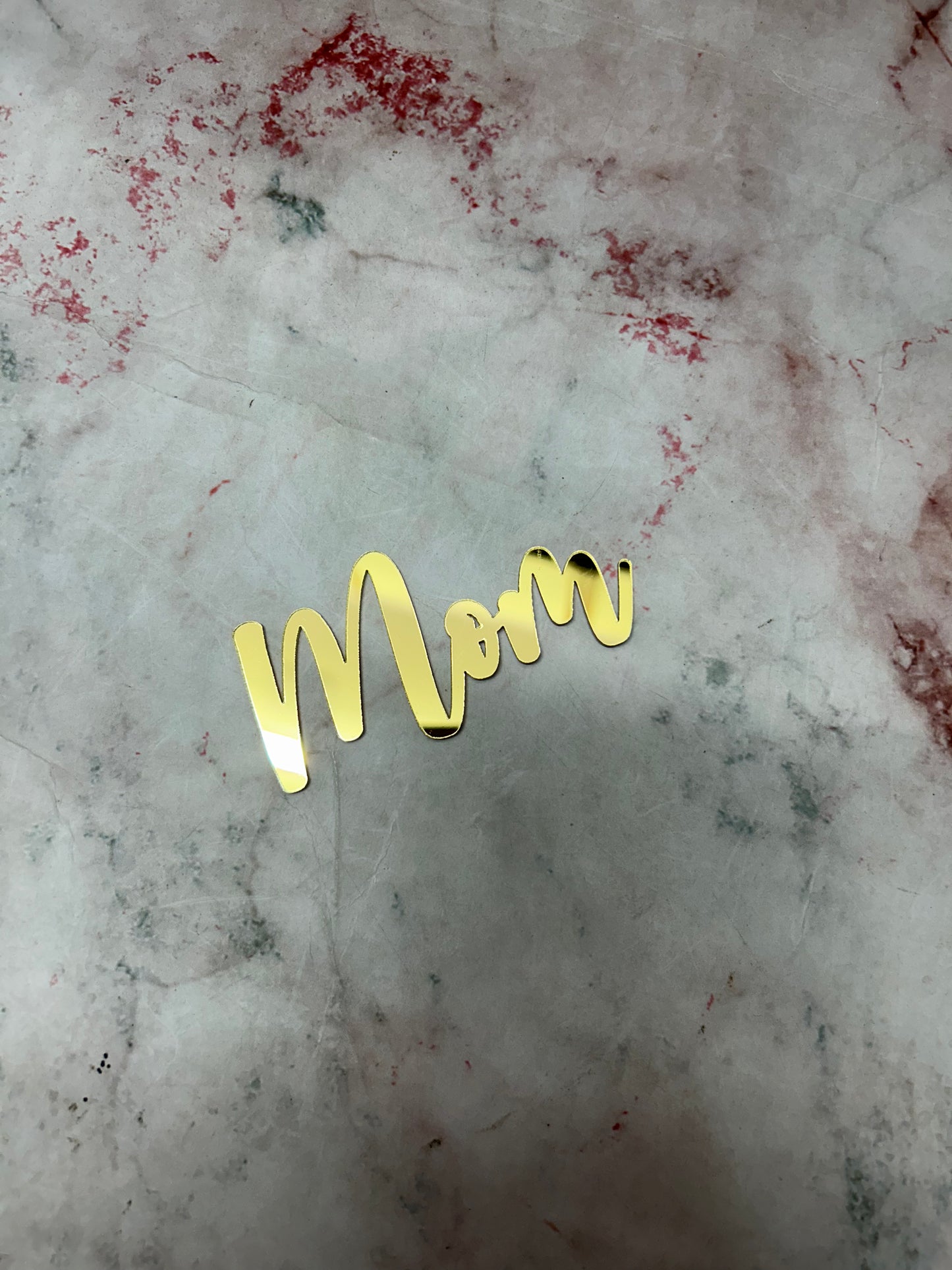 Happy Mothers Day Mom Cutout Topper 2 (Pack of 5pcs)