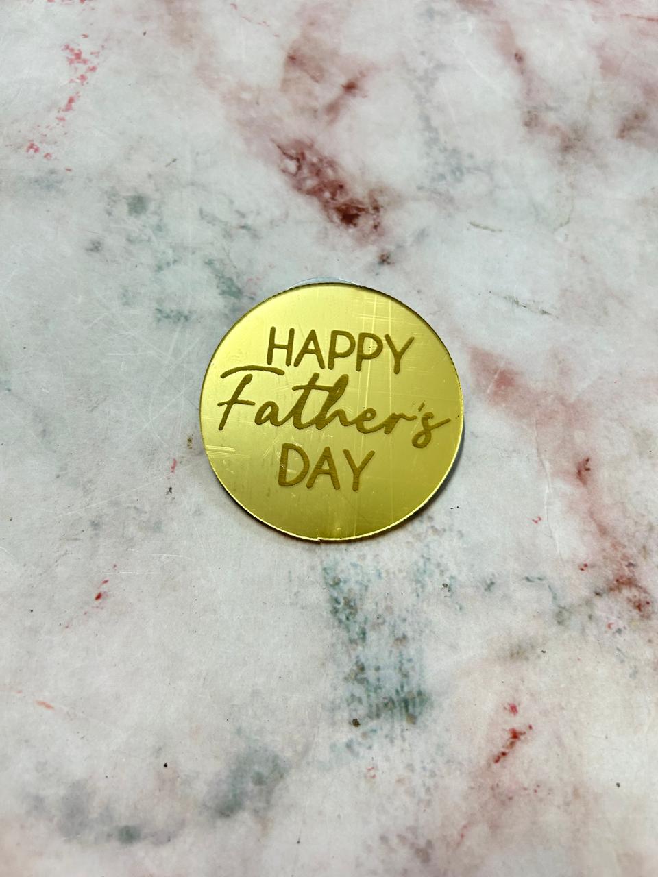 Happy Fathers Day Coin 4 (Pack of 5pcs)