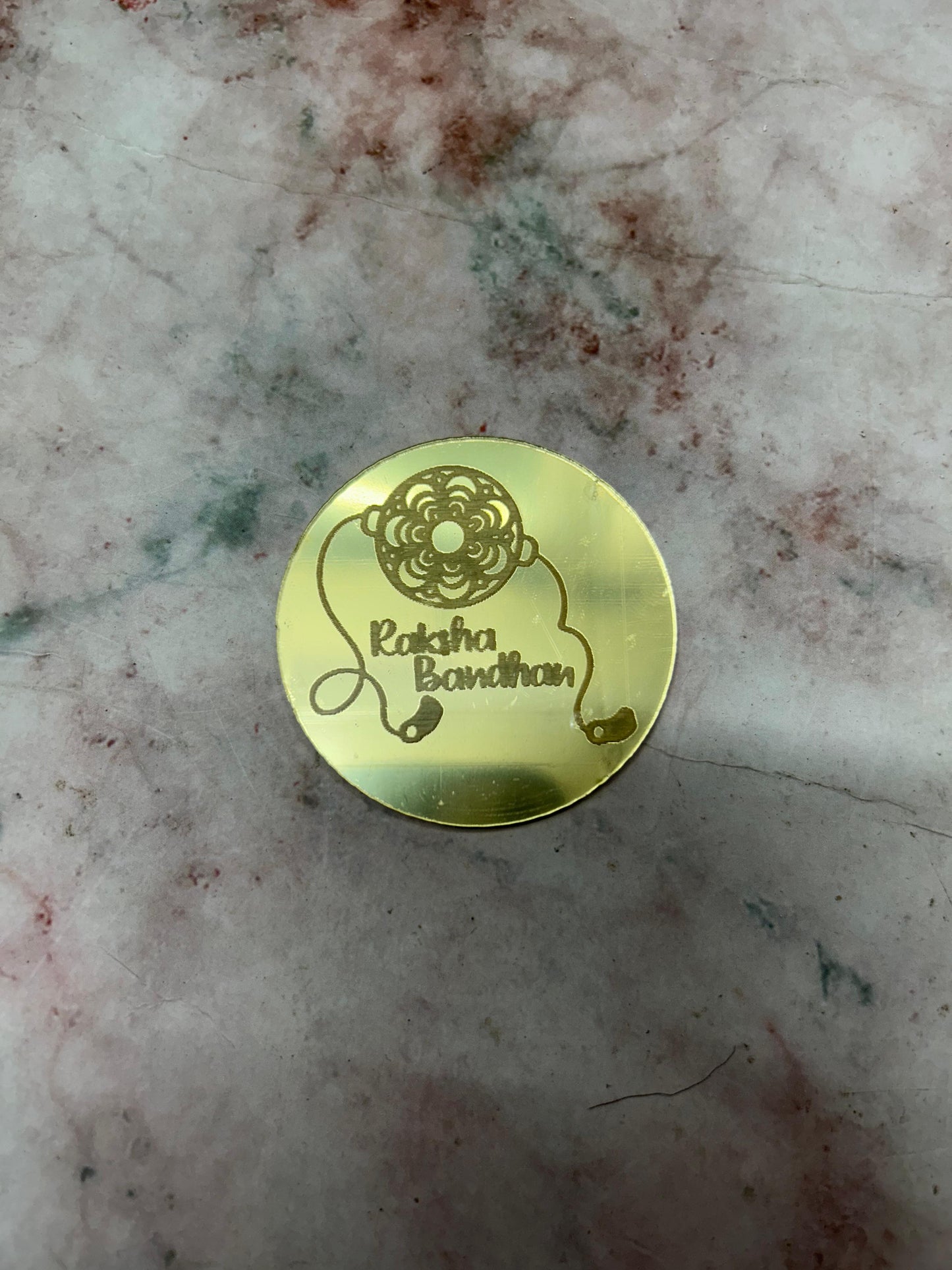 Happy RakshaBandhan Coin 4 (Pack of 5pcs)