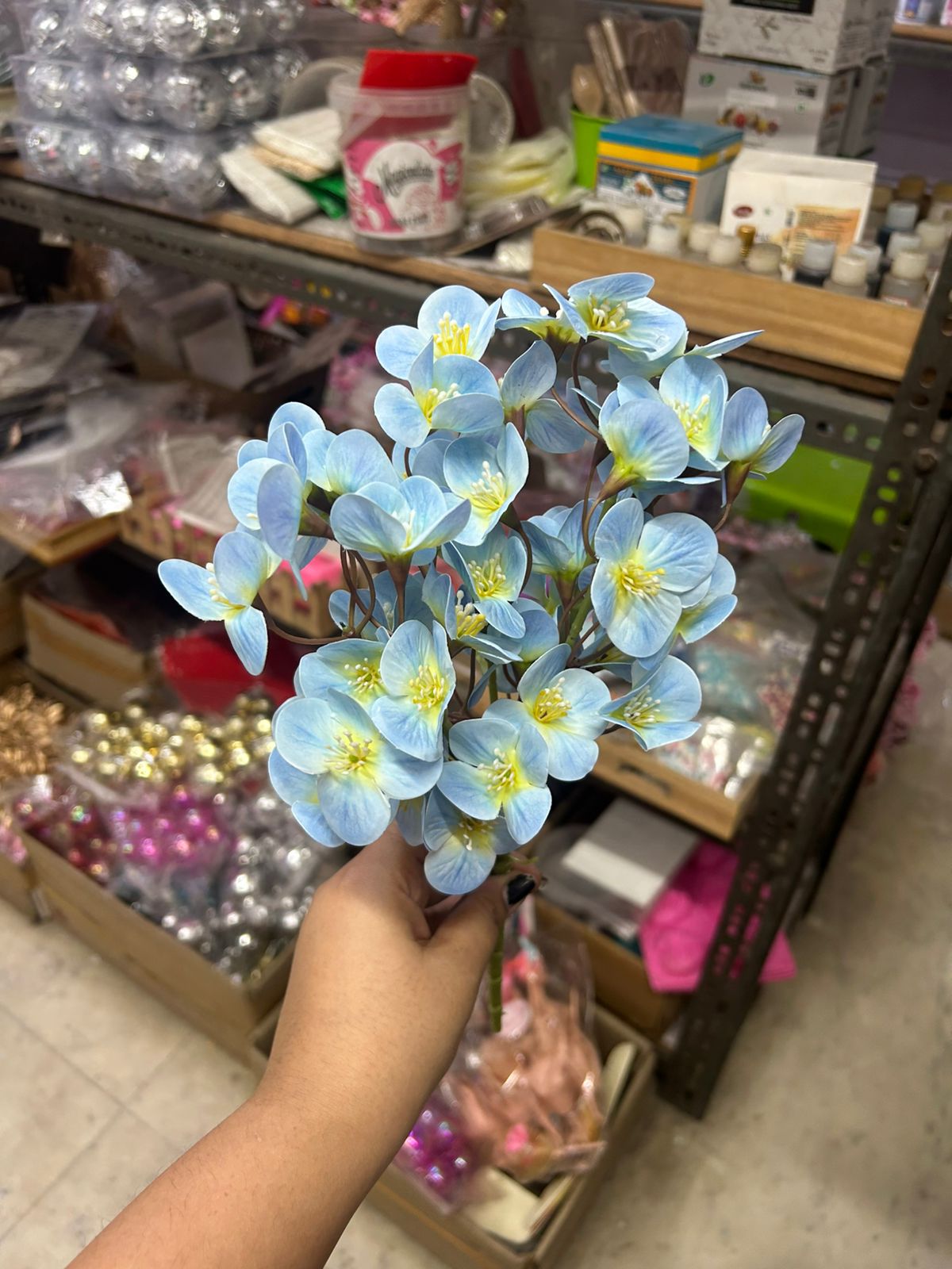 Blue Flower Bunch