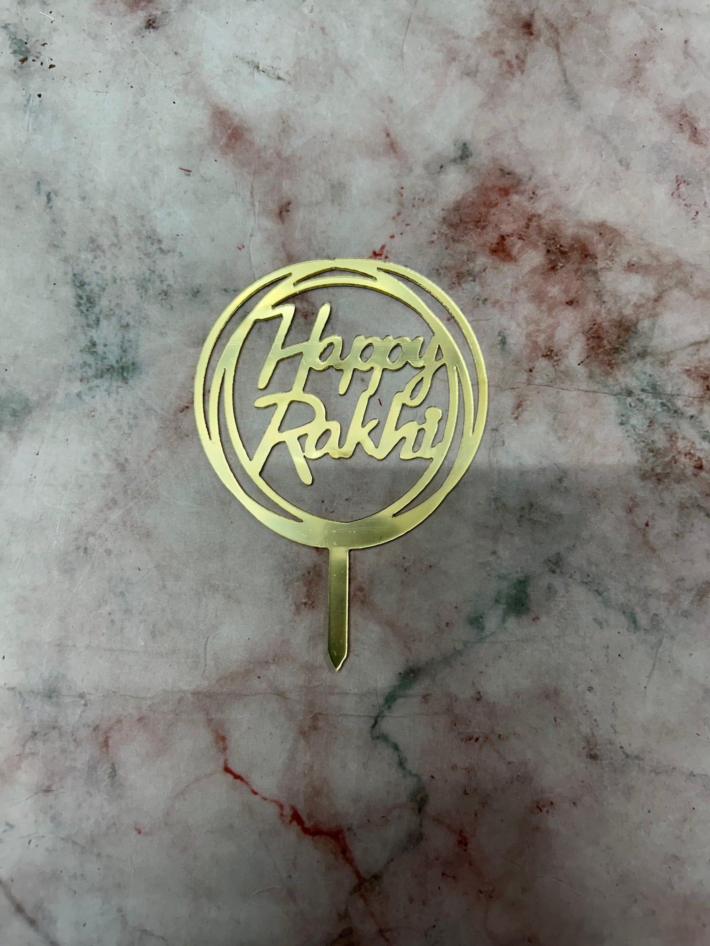 Happy Rakhi Topper 1 (Pack of 5pcs)