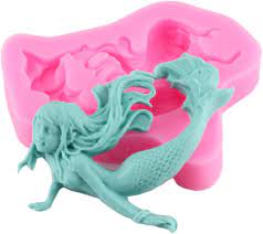 Mermaid Fondant Mould