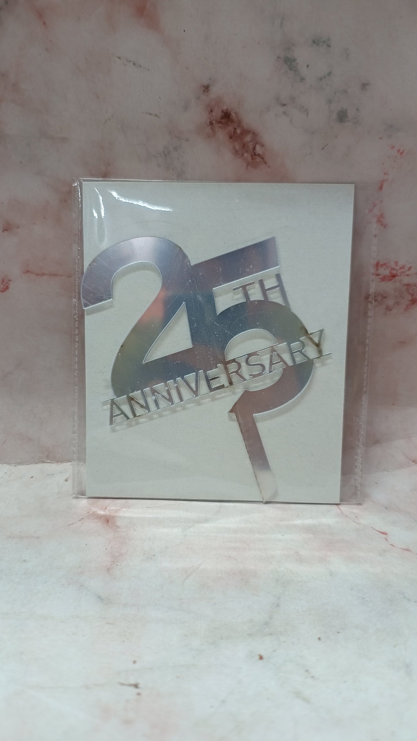 25th Anniversary topper 2