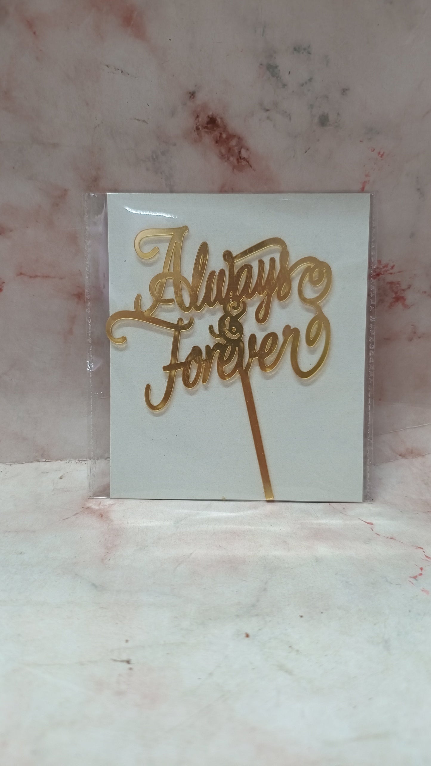 Always and Forever Topper