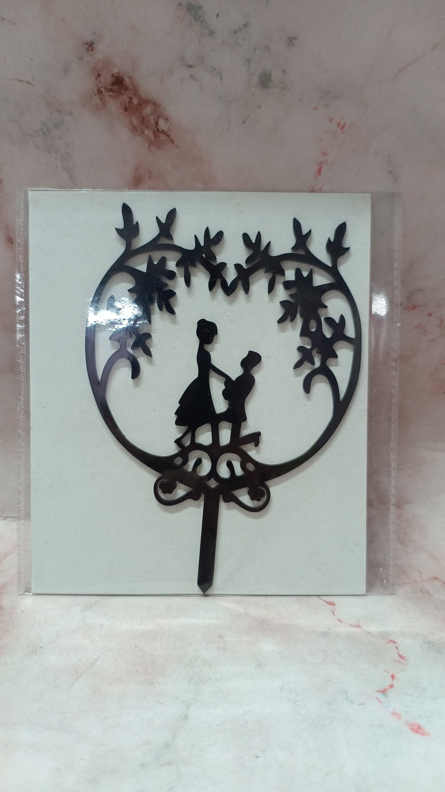Couple Heart Topper