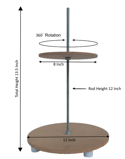 Finger Spin Structure Cake Stand