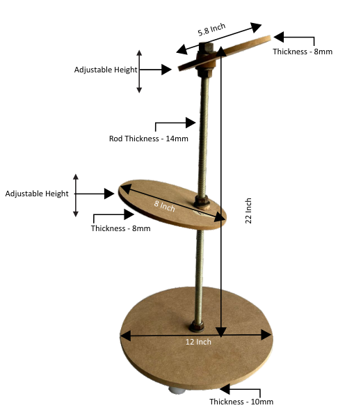 Topsy Turvy Structure Cake Stand 2