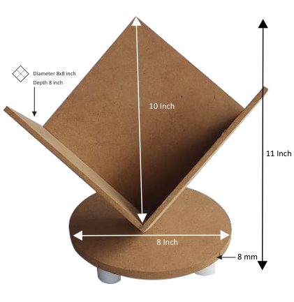 Cube Standing Structure Cake Stand