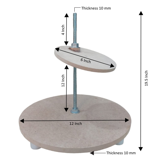 Small Topsy Turvy Structure Cake Stand