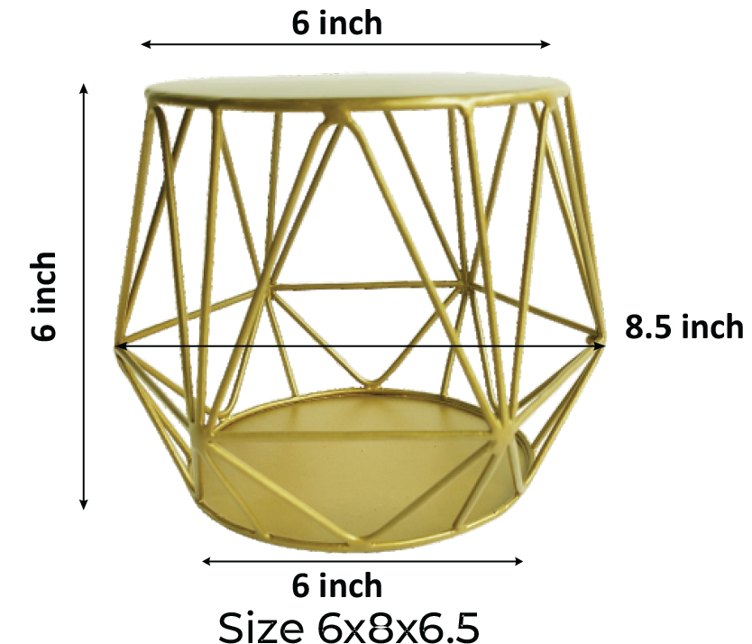 Small Designer Spacer Cake Stand Metal (High Quality)