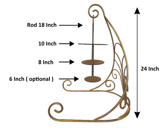 Chandelier Cake Stand