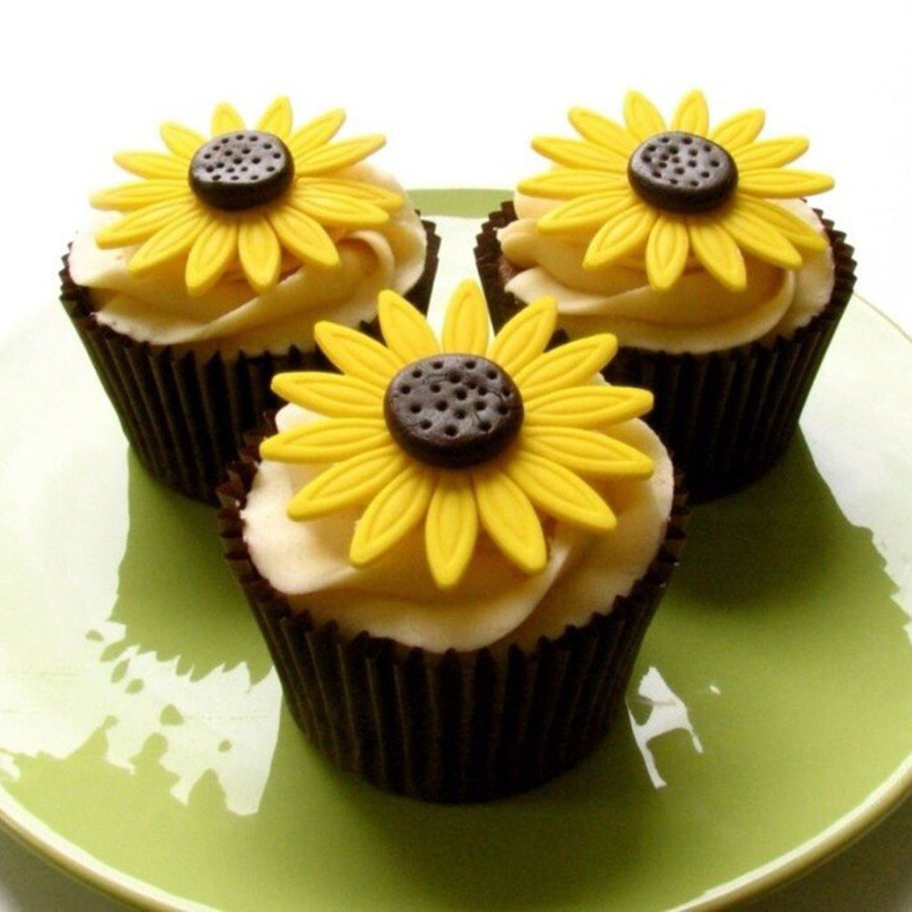 Veined Sunflower  & Gerbera & Daisy Plunger Cutter.