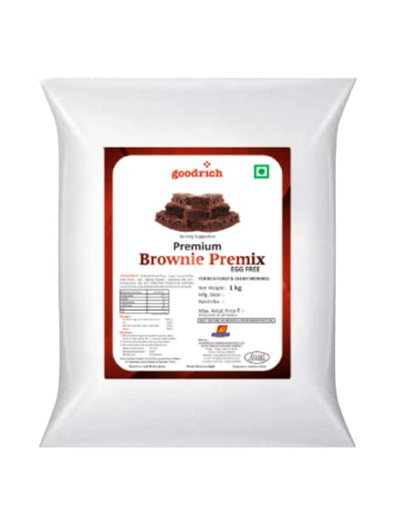 Goodrich Egg Free Brownie Cake Premix – 1 kg