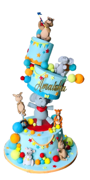 Topsy Turvy Structure Cake Stand 2