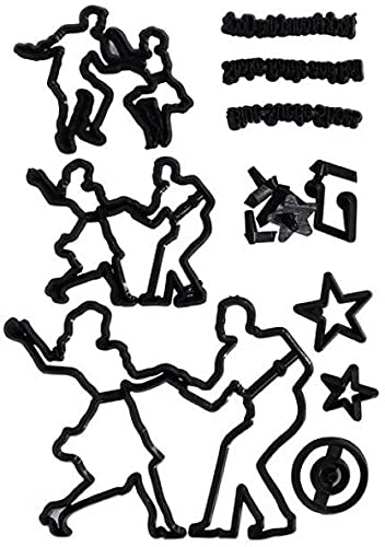 Dancing People Silhouette Cutter