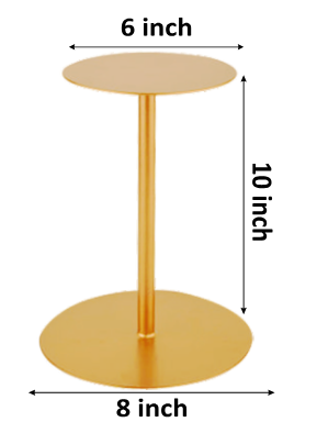 Centre Rod Spacer Cake Stand Metal (High Quality)