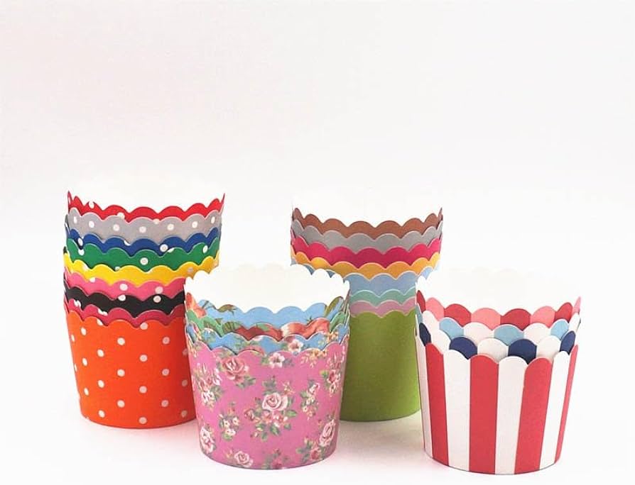 Direct Bake Cupcake Liners Pack of 50pcs