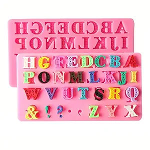 Alphabet Fondant Mould