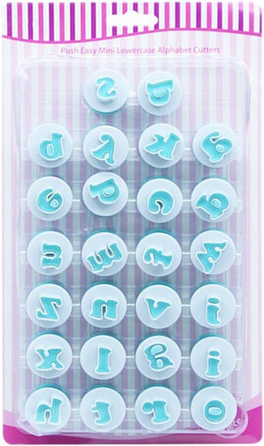 Alphabet Plunger Cutter Lowecase