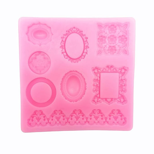 Mini Frame Fondant Mould