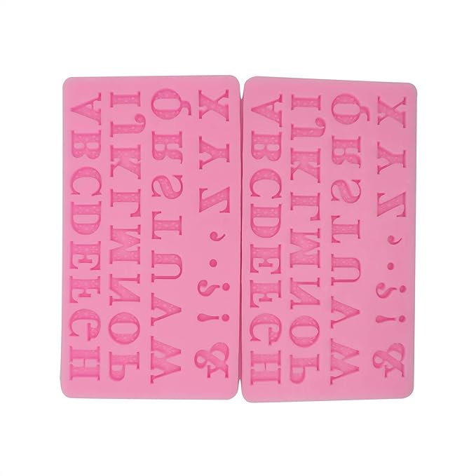 Alphabet Fondant Mould