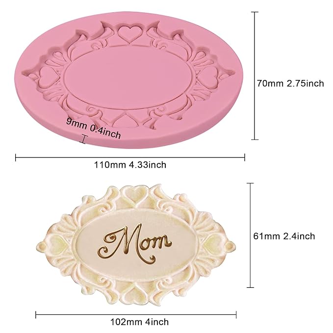 Frame Fondant Mould 4