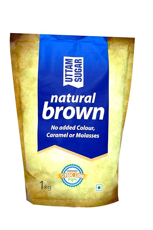 Uttam Sugar - Natural Brown Sugar 1kg