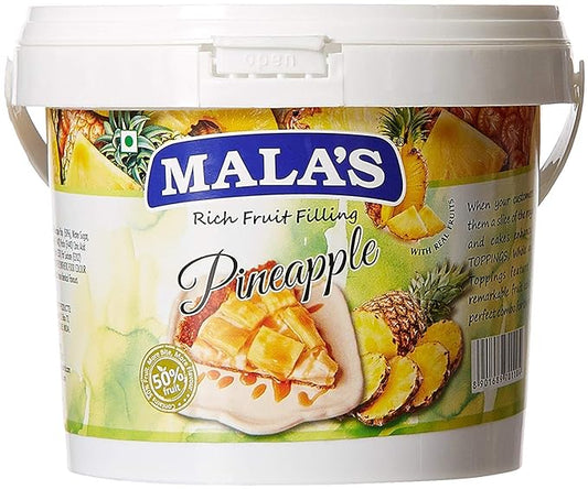 Mala's Fruit Filling Pineapple 1kg