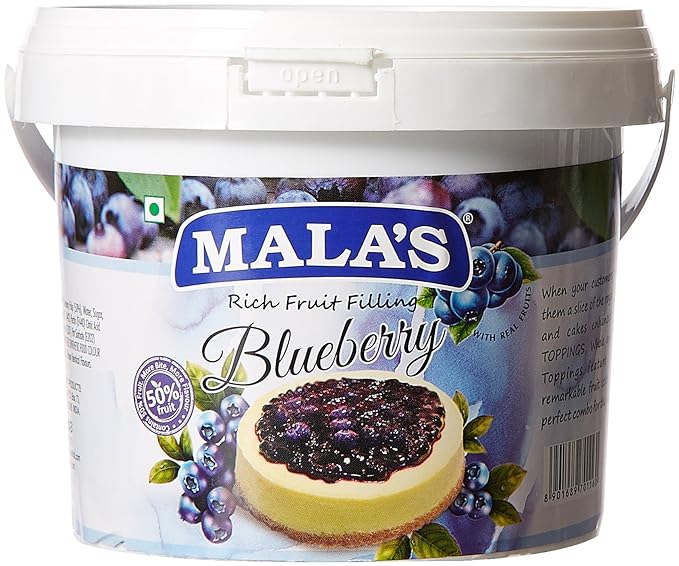 Mala's, Blue Berry Fillings 1kg