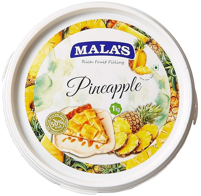 Mala's Fruit Filling Pineapple 1kg