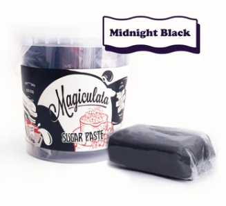 Magiculata® Fondant & Sugar Paste - Midnight Black