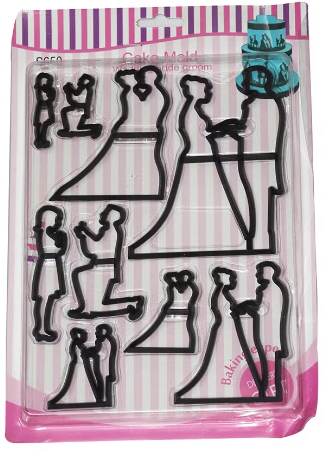 Wedding Theme Set Silhouette Cutter