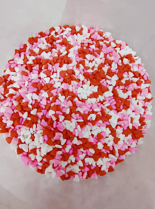 Mini Heart Sprinkle Mix.