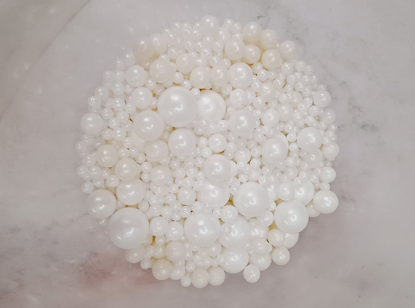 White Pearls Sprinkle Mix ( Mixed ).