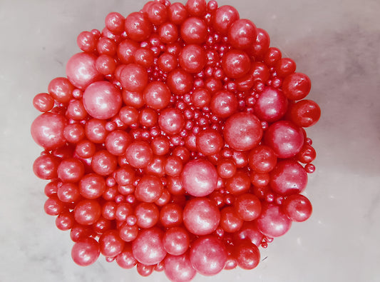 Red Pearls Sprinkle Mix.