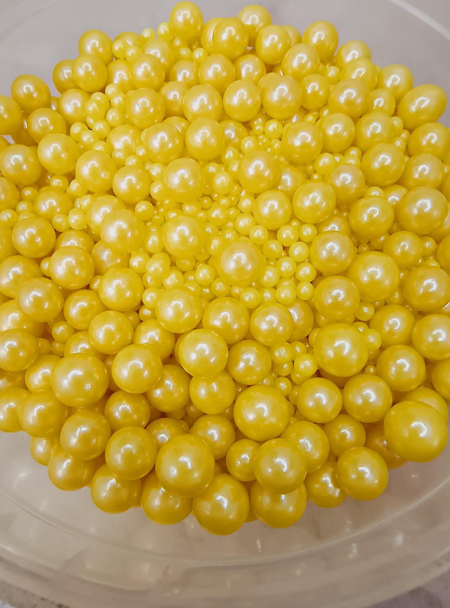 Yellow Pearls Sprinkle Mix.