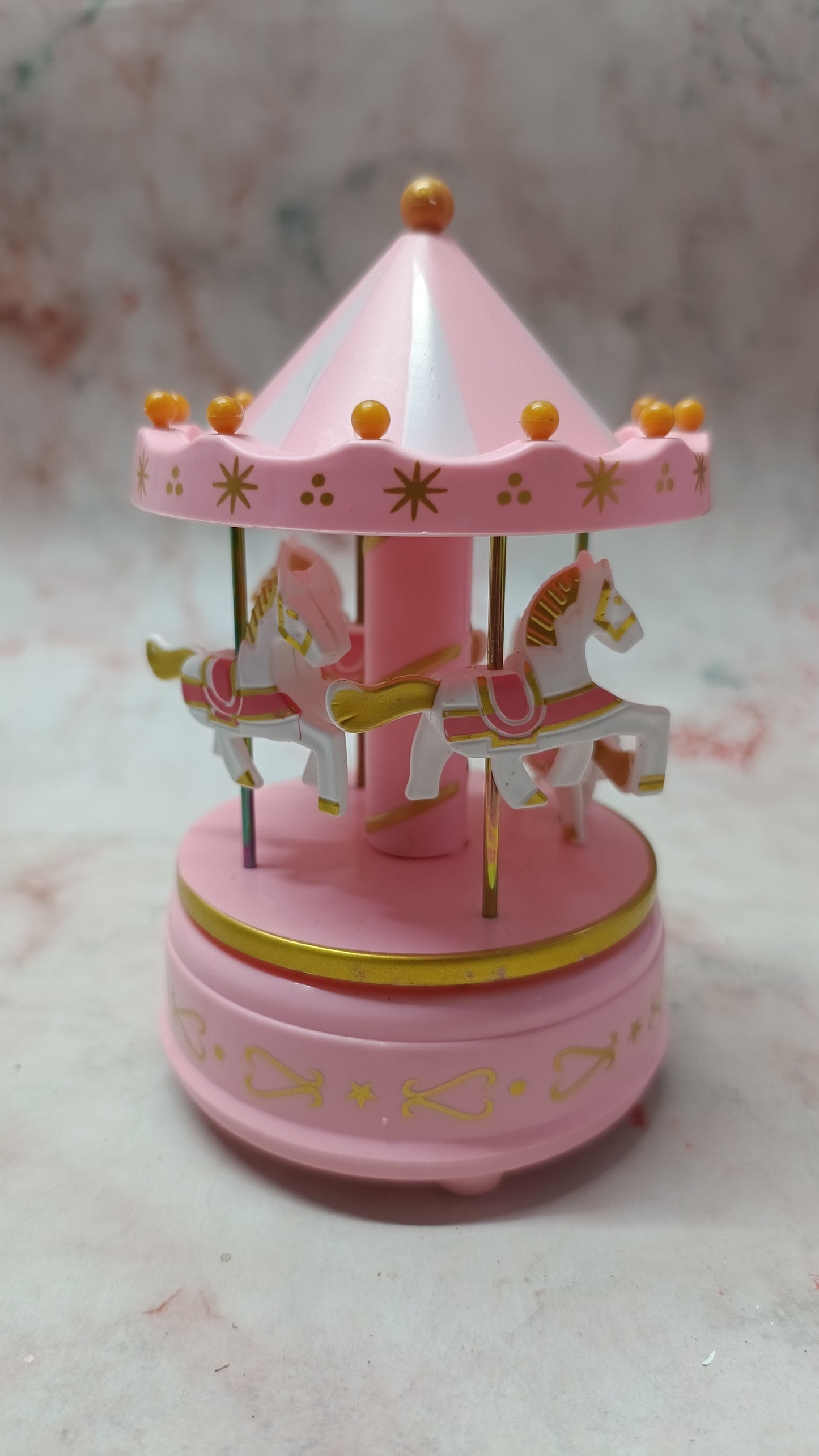 Horse Carousel Toy Set