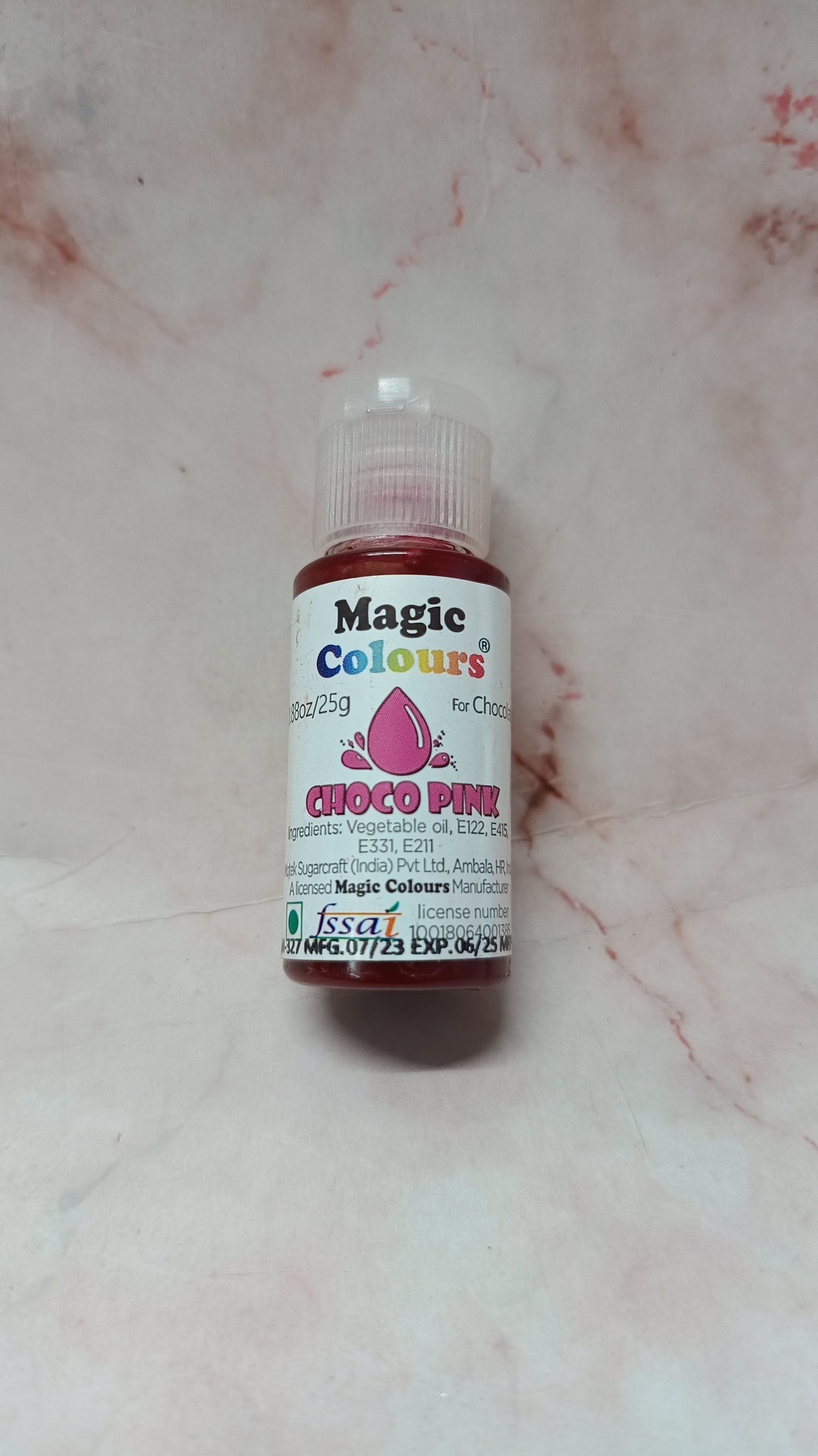 Magic Colours - Choco Pink - Oil Based Chocolate Colours