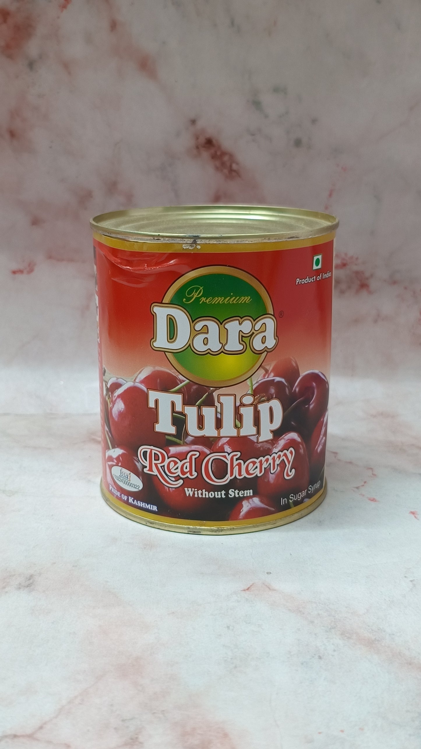 Dara Red Cherry Tin Without Stem ( 850g )