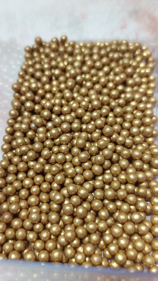 Golden Pearls Sprinkle Mix ( Medium )